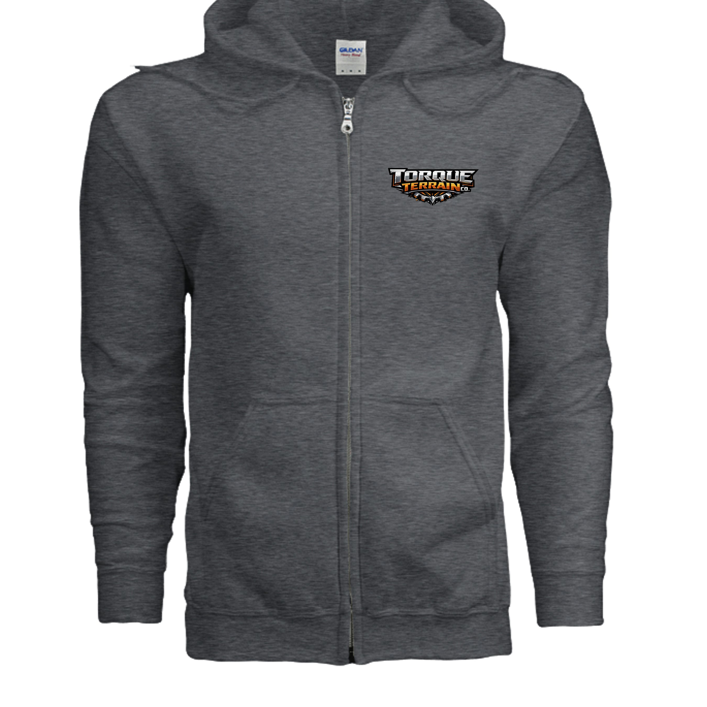 DARK HEATHER - G186 - FRONT