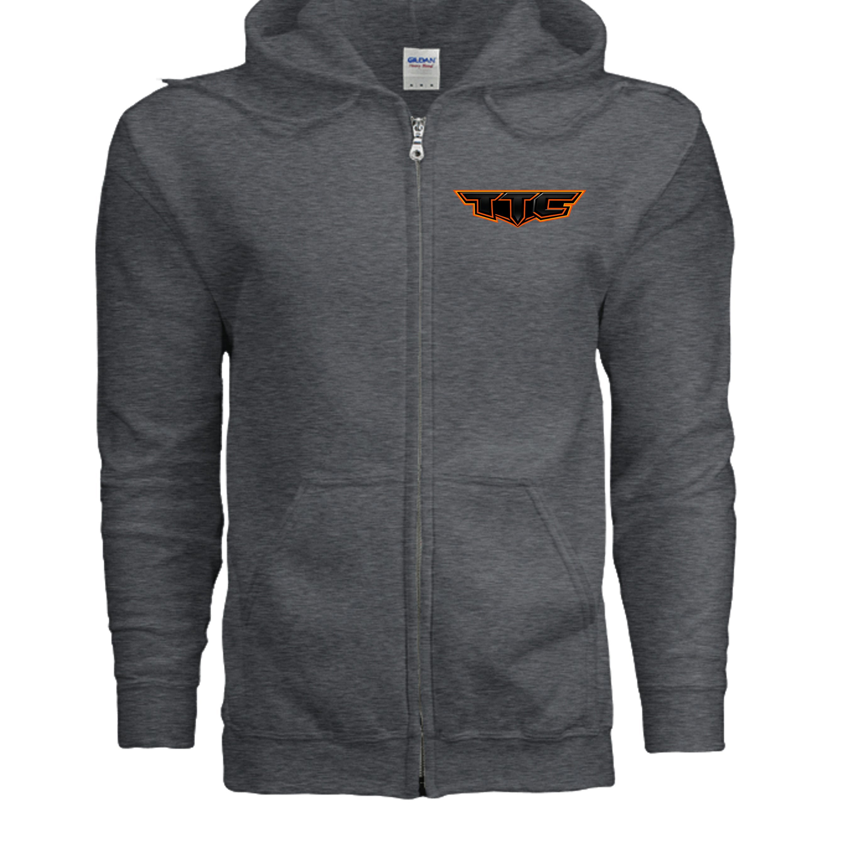 DARK HEATHER - G186 - FRONT